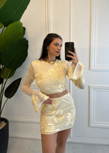 Load image into Gallery viewer, Yellow Faye Floral Print Co ord
