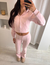 Load image into Gallery viewer, Pink Ada Cropped Co-ord
