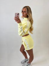 Load image into Gallery viewer, Yellow Rhea Striped Shorts Co-ord
