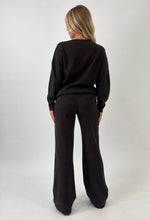 Load image into Gallery viewer, Chocolate Brown Ursula Knitted Co-Ord Set
