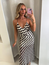 Load image into Gallery viewer, Brown Reagan Multi Print Maxi Dress

