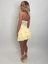 Load image into Gallery viewer, Yellow Mila Frilly Skort
