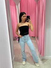 Load image into Gallery viewer, Light Blue Daphne Flare Denim Jeans
