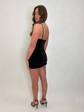 Load image into Gallery viewer, Black Zoey Mini Dress
