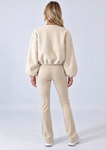 Load image into Gallery viewer, Cream Masie Zip-Up Jacket
