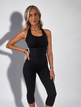 Load image into Gallery viewer, Black Emma 3-Piece Capri Set
