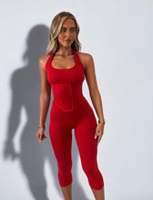 Load image into Gallery viewer, Red Emma 3-Piece Capri Set
