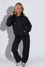 Load image into Gallery viewer, Black Millie Cross Oversized Tracksuit
