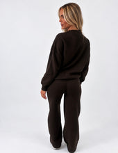 Load image into Gallery viewer, Chocolate Brown Ursula Knitted Co-Ord Set
