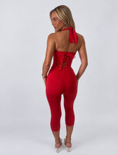 Load image into Gallery viewer, Red Emma 3-Piece Capri Set
