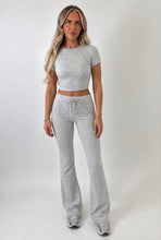 Load image into Gallery viewer, Grey Aisling Tie-Waist Co-Ord Set
