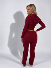 Load image into Gallery viewer, Red Amara Ribbed Co-Ord
