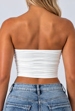 Load image into Gallery viewer, White Abby High-Neck Halter Top
