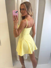 Load image into Gallery viewer, Yellow Mia Bow Dress
