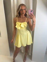 Load image into Gallery viewer, Yellow Mia Bow Dress
