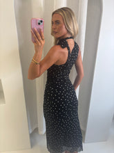 Load image into Gallery viewer, Black Kaitlyn One Shoulder Maxi Dress
