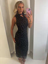 Load image into Gallery viewer, Black Kaitlyn One Shoulder Maxi Dress
