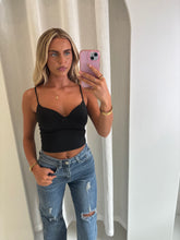 Load image into Gallery viewer, Black Ivor Contour Cami Top
