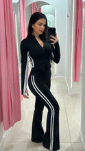 Load image into Gallery viewer, Black Millie Striped Co-Ord
