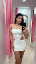 Load image into Gallery viewer, White Emma Corset Co-Ord
