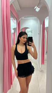 Black Grace Lace Co-ord