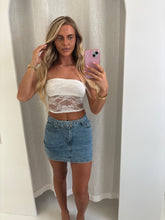 Load image into Gallery viewer, Denim Shannon Belt Skirt
