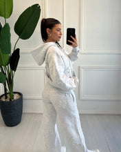 Load image into Gallery viewer, Grey Emory Cross Tracksuit
