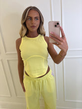Load image into Gallery viewer, Yellow Elsie Diamond Pocket Co-ord
