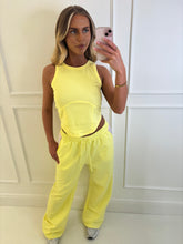 Load image into Gallery viewer, Yellow Elsie Diamond Pocket Co-ord
