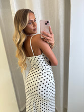 Load image into Gallery viewer, White Elanor Polka Dot Bodysuit
