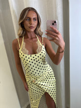 Load image into Gallery viewer, Yellow Elanor Polka Dot Bodysuit
