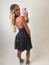 Load image into Gallery viewer, Black Liz Polka Dot Dress
