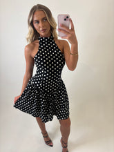 Load image into Gallery viewer, Black Liz Polka Dot Dress
