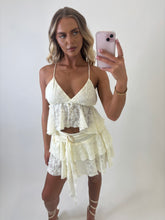 Load image into Gallery viewer, Baby Yellow Stefany Lace Co-ord
