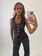 Load image into Gallery viewer, Black Ellen Polka Dot Co-ord

