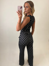 Load image into Gallery viewer, Black Ellen Polka Dot Co-ord
