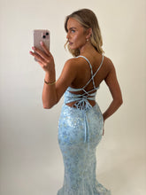 Load image into Gallery viewer, Blue Chloe Event Dress
