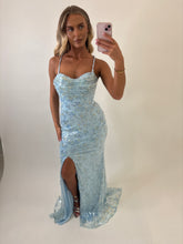 Load image into Gallery viewer, Blue Chloe Event Dress
