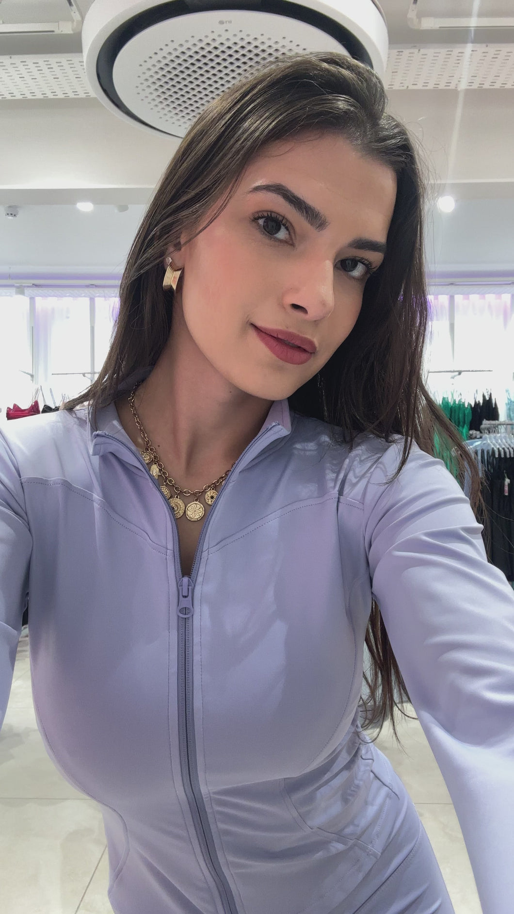 Lilac Ella Sculpt & Ruch Flare Co-Ord