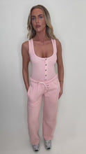 Load and play video in Gallery viewer, Mint Green Alaska Button Co-ord
