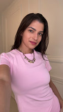 Load and play video in Gallery viewer, Baby Pink Carly Striped Co ord

