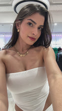 Load and play video in Gallery viewer, White Emma Corset Co-Ord
