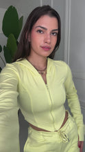 Load and play video in Gallery viewer, Yellow Lilly Utility Tracksuit
