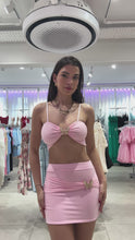 Load and play video in Gallery viewer, Baby Pink Lylah Butterfly Co ord
