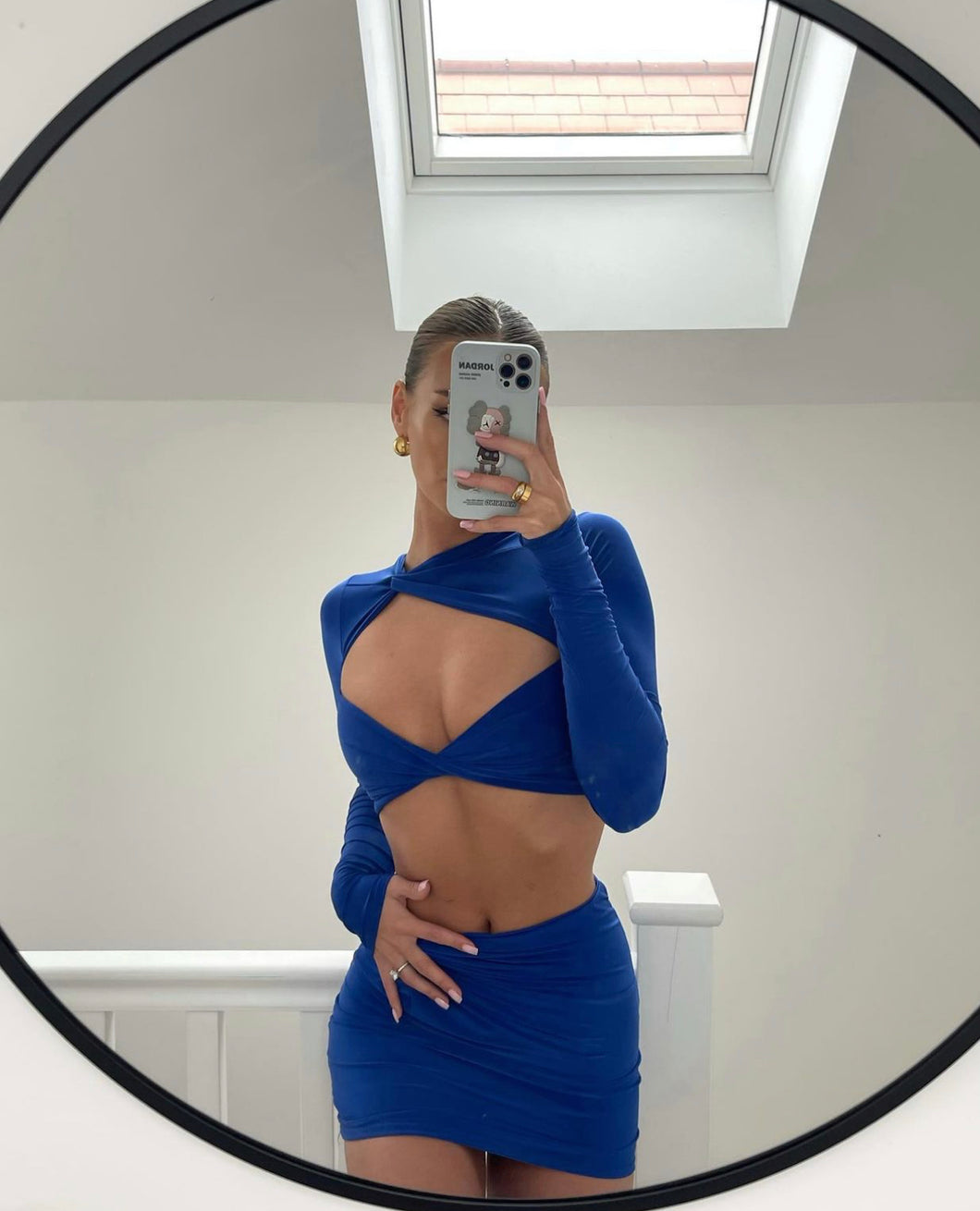 Royal Blue Rosie Knot Co-Ord