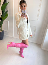 Load image into Gallery viewer, Pink Maisy Knee High Heeled Boot
