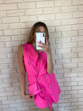 Load image into Gallery viewer, Hot Pink Kayleigh Playsuit with Matching Bag
